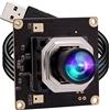 IEights Modulo fotocamera USB 4K Autofocus con doppio microfono per computer e Raspberry Pi Mini UVC USB2.0 Scheda Webcam 8mp Industrial Lightburn Camera IMX415 PC Camera Audio Video Web Camera per Laptop