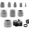 Generisch Strumento per Videocamera Ring Set di 9 Pezzi in Universale per Rimozione
