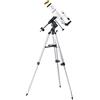 Bresser Ottica Rifrattore 90/500 EQ3 Lente Telescopio Equatoriale Acromatico Ingrandimento 180 x (max)