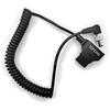Topcine Bloccaggio DC 5,5 * 2,1 mm a D-Tap cavo di alimentazione a spirale