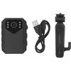 Sunicon 4K Body Camera, 2 pollici TFT Schermo a colori Visione notturna Rilevazione di movimento Videocamera portatile con clip, Fotocamera per forze 'ordine per forze 'ordine