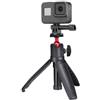 iplusmile Bastone per Selfie Treppiede, Supporto per Videocamera in Lega di Alluminio e Pc, Altezza Regolabile, Base Antiscivolo, per Riprese Outdoor