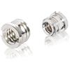 walimex pro 'Walimex Pro Adattatore Filettato 1/4 su 3/8 pollici Krempe Argento