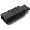 System-S Adattatore USB 3.1 Gen 2 tipo C maschio a femmina 10 Gbps 100 W protezione antigraffio cavo di colore nero