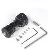 CS PRIORITY Universale Treppiede Vite 1/4 3/8 Foro Adattatore Magic Cubic Mount per Studio Treppiede Luce Stand Staffa Collegare Stick Fotografia (Cube E)