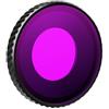 Helilyco Filtro per Osmo Action 5 per fotocamera Pro/4, lente antinebbia con compressione, per anello, acrilico spesso 2,0 mm, telaio in lega di alluminio, impermeabile fino a 10 m
