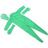 Akozon Green Screen Body, Body Suit Full Split Design Chromakey Photo Studio per Fotografia Film Video 180cm 70.87in Effetto Fit 160cm to Height (180 cm)