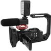 Sxhlseller Videocamera 5K Videocamera HD WiFi Fotocamera Digitale Touchscreen da 3,0 Pollici Fotocamera per da 56 MP Zoom Digitale 18X Visione Notturna IR Anti-vibrazione con Luce