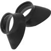 VERDANVERSE 2 Pezzi Copriobiettivo Oculare in Gomma Nero per Microscopio e Binocolo, Leggeri e Resistenti per Protezione e Pulizia per Viaggi e Attività Outdoor