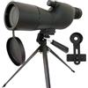 Oxxggkao Ampio dispositivo di osservazione in vetro da 25 a 75 x 60 mm, ideale per uccelli e studi sulla natura, monoculare sottile da viaggio