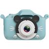 Generico Custodia protettiva in silicone per fotocamera - anticaduta per fotocamera per bambini con mouse adorabile | Custodia per videocamera lavabile antiurto, design simpatico cartone animato per a