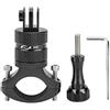 Mtlavishness Mtlavishishing Staffa per Telecamera Sportiva in Alluminio Lega con Rotazione a 360 Gradi Sfera Forte Durevole Universale per la Maggior Parte delle Fotocamere Sportive Moto Bici N