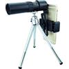 SweAtz Telescopio monoculare con zoom super teleobiettivo 4K 10-300x40mm per campeggio, telescopio ad alta definizione con clip per telefono, treppiede