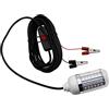 VCHICS Telecamera subacquea per la pesca, Fish Finder Pesca luce subacquea LUCE LUR LURN LAMP LAMPE 108PCS LED IP68. Pesce della barca leggera di pesca che attrae la luce per la pesca in kayak su lago ghiacc