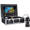 AUBEST Fotocamera da Pesca, Schermo a colori da 9 pollici DVR. Registratore 20m 50m 100m 100m Videocamera da pesca subacquea Finder 22 LE. Telecamera rotante DS a 360 gradi ,Fotocamera per la pesca subacquea