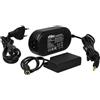 vhbw alimentatore per fotocamera Pentax K-r, K-S1, K-30, K-50, K-500 sostituisce K-AC128, D-AC120, D-DC128 DC per tipi di batteria D-Li109 vhbw 220V