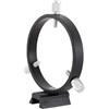 Generic Anello guida astronomico a tre punti da 42/50/60/68/80/90/102 mm 1 piastra anello 4 viti Staffa for cercatore nera Ricambi per telescopi astronomici
