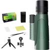 Generic Telescopio astronomico per adulti ad alta potenza, 50 mm, impermeabile e antiappannamento, telescopio monoculare mobile per trasmissione live per escursioni, campeggio, bird watching