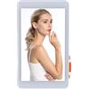 Denash Schermo Selfie della Fotocamera Posteriore del Telefono, Registrazione Wireless Magnetic 4K Registrazione 1800MAH 3 Livelli, METAL ABS Compatto 4,02 Pollici WiFi 2,4G 5G Tipo a (WHITE)