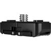 Fhkpsqkcn Base adattatore staccabile rapida per fotocamera sicura per 360 montaggio rapido staccabile attrezzatura fotografica professionale