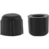 Tmboryuu Fotocamera 1/4 Vite Protettiva Coperture Antigraffio 1/4 Filettatura Vite Protector Treppiede Mount Accessorio Parte Treppiede Gamba Accessorio Copertura