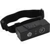 Bewinner Lampada Frontale a LED 1080P, Lampada Frontale Ricaricabile e Indossabile, Videocamera Vivavoce per Piccole Azioni con Fascia Elastica per Escursionismo, Campeggio, Viaggi (BLACK)