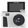 Annadue 8K UHD da 88MP Digital Camera, Telecamera da Viaggio WiFi con Schermata a Fogli Mobili da 3 180 °, Zoom Digitale 18x, Autofocus, Luce Riempimento, Anti -shake, Videocamera (WHITE)