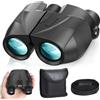 Generic Binocolo impermeabile, compatto ad alta potenza, prisma con rivestimento multiplo, oculari girevoli per chi indossa occhiali, per bird watching, fauna selvatica, escursioni e viaggi