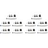 Hlxnyami 10X Modulo Telecamera per Visione Notturna per, Mini 5MP 1080P HD Video OV5647 Kit Webcam Sensore con Taglio IR Incorporato