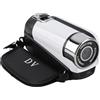 Jectse Videocamera, Videocamera Digitale HD da 16 MP 1080P con Zoom Digitale 16X, Videocamera per Antivibrazione con Schermo Ruotante a 270° da 2,7 Pollici per i Viaggi (Spina