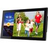 POADGBCN Display digitale da parete da 32 pollici Cornice digitale IPS FHD 1080p Lettore pubblicitario con sensore di movimento(Black,27in)
