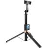 Annadue Telefono Selfie Stick, Treppiede per Selfie Stick Estensibile da 12 a 67in con Remoto Bluetooth, Supporto da Viaggio Leggero per i Selfie Registrazione Video Vlog Fotografia