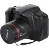 AMSLSIU Fotocamera digitale AVI Schermo da 2,4 pollici Alimentato a batteria Ricarica USB Scatto di foto Registrazione video Videocamera da viaggio
