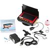 DIGNIFE Telecamera subacquea per la pesca, Fish Finder digitale LCD 1000TVL HD IR LED Monitor for telecamera da pesca Telecamera da pesca subacquea Cavo da 20 m