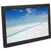 Airshi Cornice per Foto Digitale HD, Cornice per Foto Digitale 100‑240 V Interfaccia Multipla 23,6 Pollici Multifunzionale per Ufficio (Spina europea)