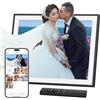 Dragon Touch Cornice digitale per foto - Grande cornice digitale WiFi da 48 cm con 64 GB di memoria, schermo FHD, facile da configurare per condividere foto o video da remoto con l'app Vphoto con