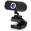 Omenluck - 1 telecamera da tavolo portatile 1080P 30FPS USB per microfono con riduzione del rumore in diretta