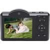 Annadue Videocamera da Videocamera 4K da 75 MP con Touch Screen da 2,8 Pollici con Zoom Digitale Wifi 16x per Fotografia di Viaggio (64GB)