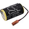 Cameron Sino CS-PLC265SL - Batteria 5000 mAh, compatibile con [Cutler Hammer] A20B-0130-K106, per Fanuc CNC 16i, Fanuc CNC 18i, sostituisce A02B-0120-K106, per A02B-0130-K106, per A02B0120K106, per A02B0 130K106,