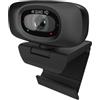 TIEOAXFT Webcam USB 4K con messa a fuoco automatica, 8MP30fps, copertura scorrevole for la privacy, microfono, treppiede, tipo C, for zoom, streaming, videochiamate, PC/Mac