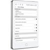 Jectse Lettore Digitale in Bianco e da 6 Pollici, Schermo Ad Alta Definizione, Ampio Spazio di Archiviazione, Batteria di Grande capacità da 2500 MAh per Uso Prolungato, Ampia (WHITE)