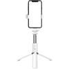 Generico Selfie Stick Tripod With Light - Portable Extendable Phone Stand, 3 Color Fill Light Stabilizer, Retractable Recording Pole | For Vlogging Streaming Makeup Gym Video Photo Travel