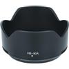 vhbw Paraluce per 86 mm obiettivo - nero opaco, ABS, rotondo, attacco a baionetta