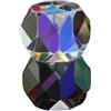 LXXOZ Prisma Dicroico Colorato Catturasole Vetro Ottico Cubo Decorativo X-Cube For Insegnare La Fisica Prisma Arcobaleno(Black)