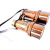 RK NAUTICAL INSTRUMENT Binocolo vintage in ottone con involucro in pelle, 12,7 x 11,4 cm, finitura anticata, telescopio nautico