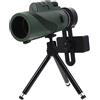 KITANDOVE Telescopio Compatto Da Viaggio Per Adulti Con Treppiede 12x50 Per Birdwatching Escursionismo e Avventure All 39 Aria Aperta