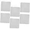 LRXIYODE 6 pezzi Panno Microfibra per Pulizia Occhiali e Lenti Grigio Morbido e Assorbente per Schermi Fotocamere e Display Protezione Anti- Portatile e Durevole