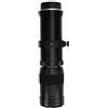 Xiuganpo Lente Fotocamera Zoom, Angolo di Visualizzazione a 6 ° 420-800 Mm Lente Zoom F16-F8.3 Apertura per Telecamere SLR-Mount F (BLACK)