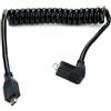 Atomos ATOMCAB005 cavo HDMI ad angolo retto, a spirale (Micro HDMI a Micro HDMI)
