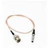 Uonecn Timecode Cavo audio 4 pin maschio Nor1438 a BNC Plug per Red Epic Scarlet